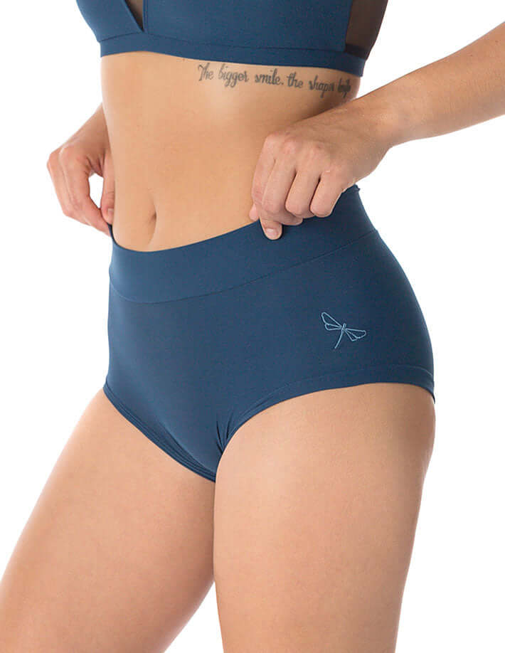 Pole shorts Mandy | Shorts | Color: petrol | Pole Shorts | Dragonfly Pole Dance Clothing and Bikram Hot Yoga Wear