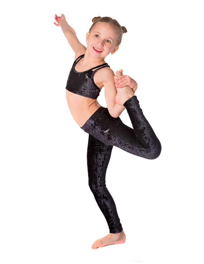 Girls leggings Flora Jr | Activewear Dragonfly Clothing