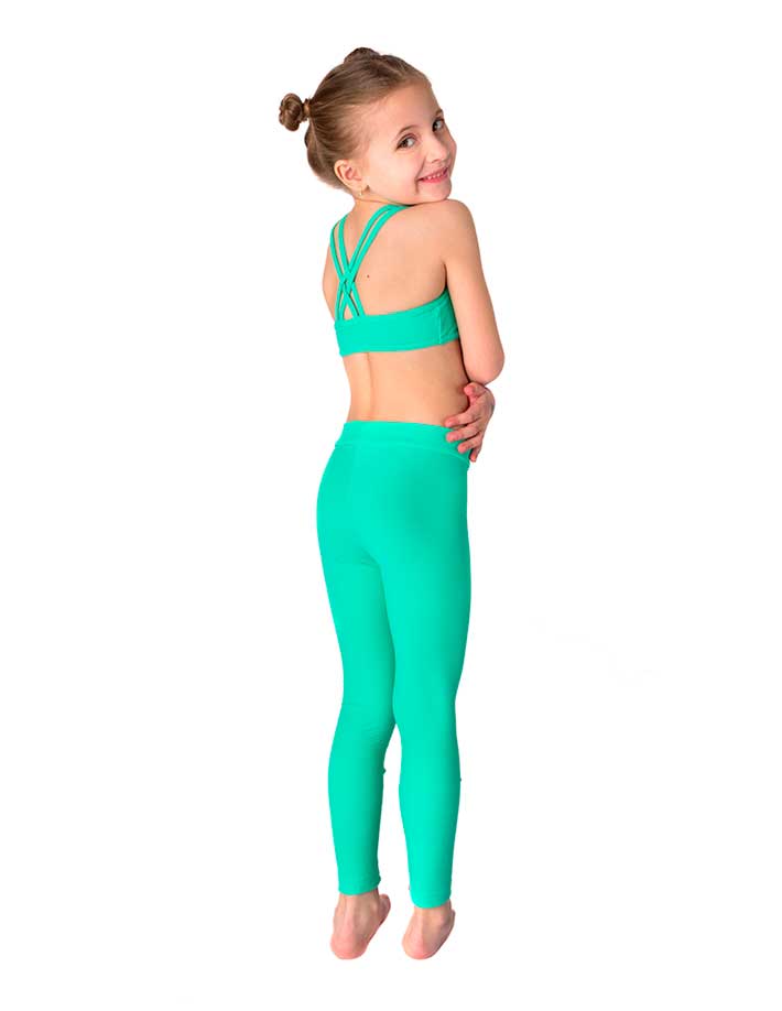 Girls leggings Flora Jr | Activewear Dragonfly Clothing
