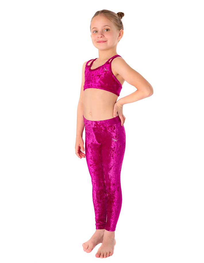 Girls leggings Flora Jr | Activewear Dragonfly Clothing