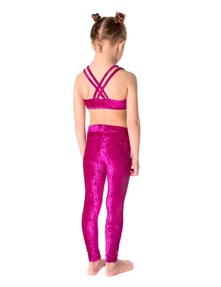 Girls leggings Flora Jr | Activewear Dragonfly Clothing