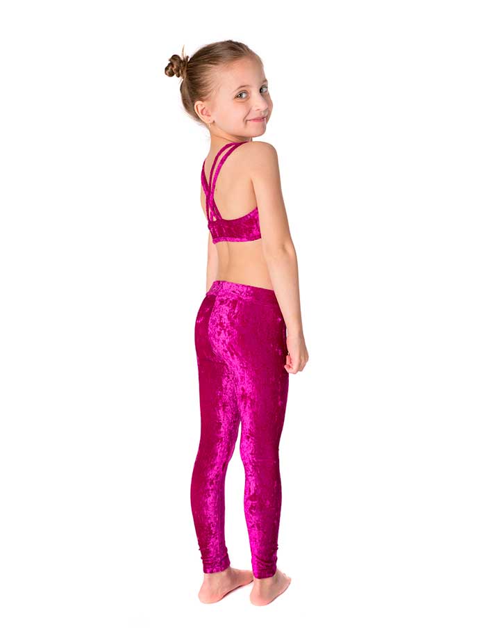 Girls leggings Flora Jr | Activewear Dragonfly Clothing