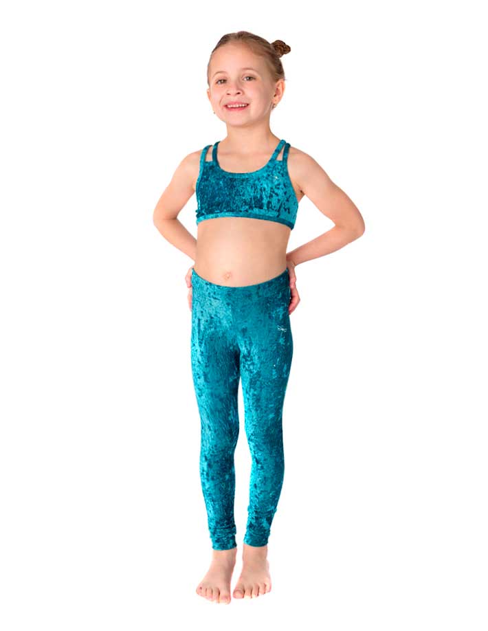 Girls leggings Flora Jr | Activewear Dragonfly Clothing