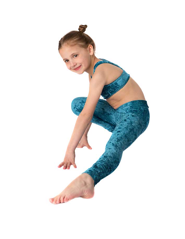 Girls leggings Flora Jr | Activewear Dragonfly Clothing