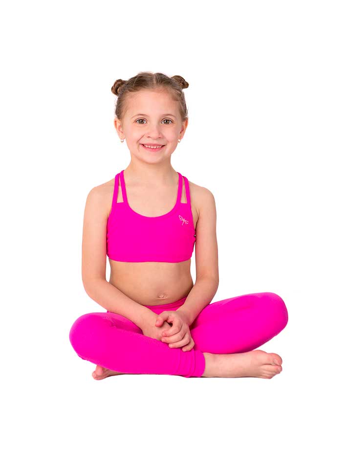 Girls leggings Flora Jr | Activewear Dragonfly Clothing
