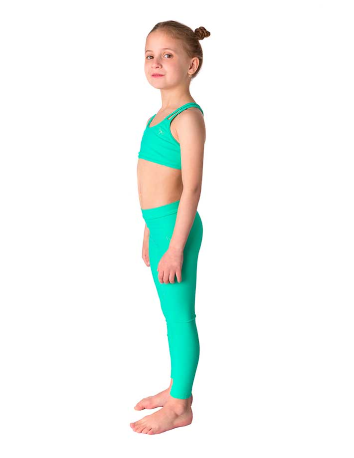 Girls leggings Flora Jr | Activewear Dragonfly Clothing