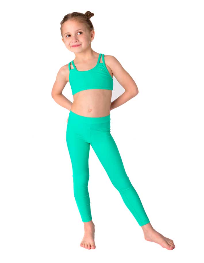 Girls leggings Flora Jr | Activewear Dragonfly Clothing