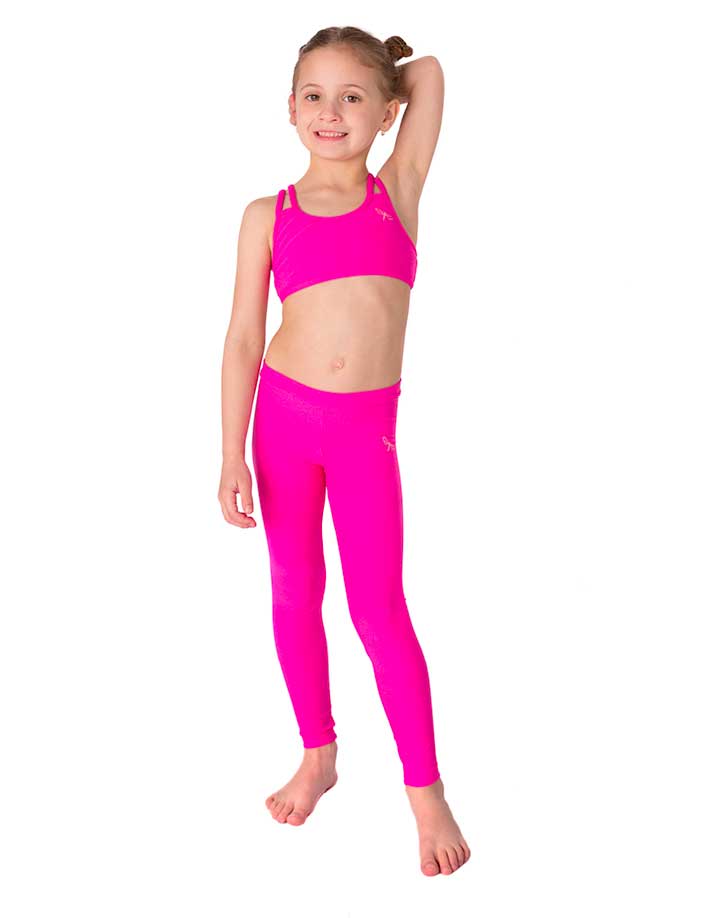Girls leggings Flora Jr | Activewear Dragonfly Clothing
