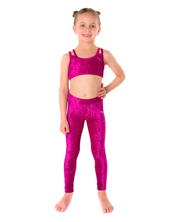 Girls leggings Flora Jr | Activewear Dragonfly Clothing