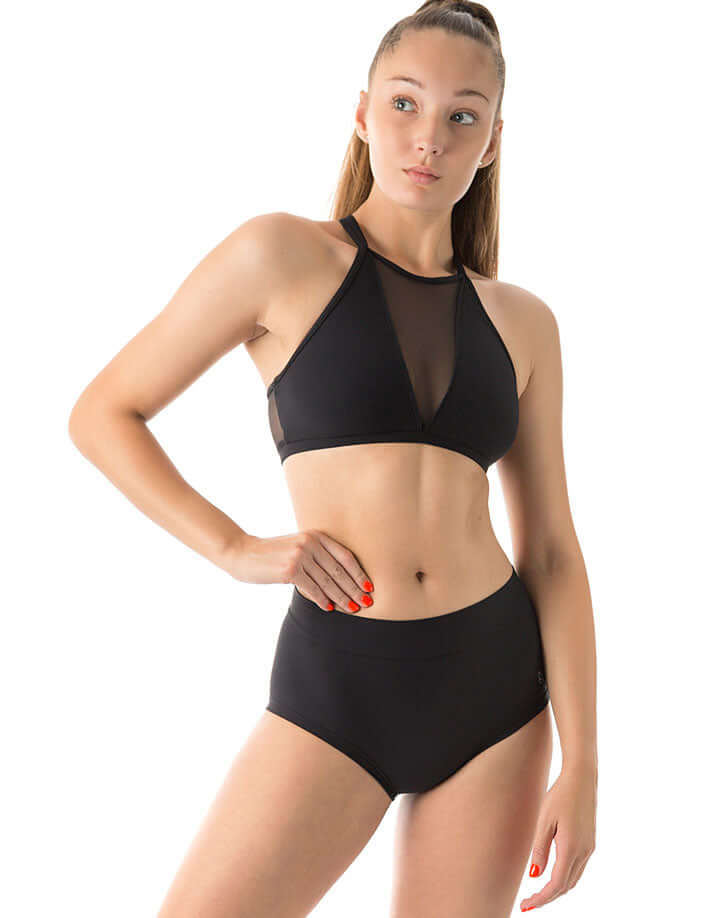 Pole shorts Mandy | Pole dancing šortky | Color: black | Pole Shorts | Dragonfly Pole Dance Clothing and Bikram Hot Yoga Wear