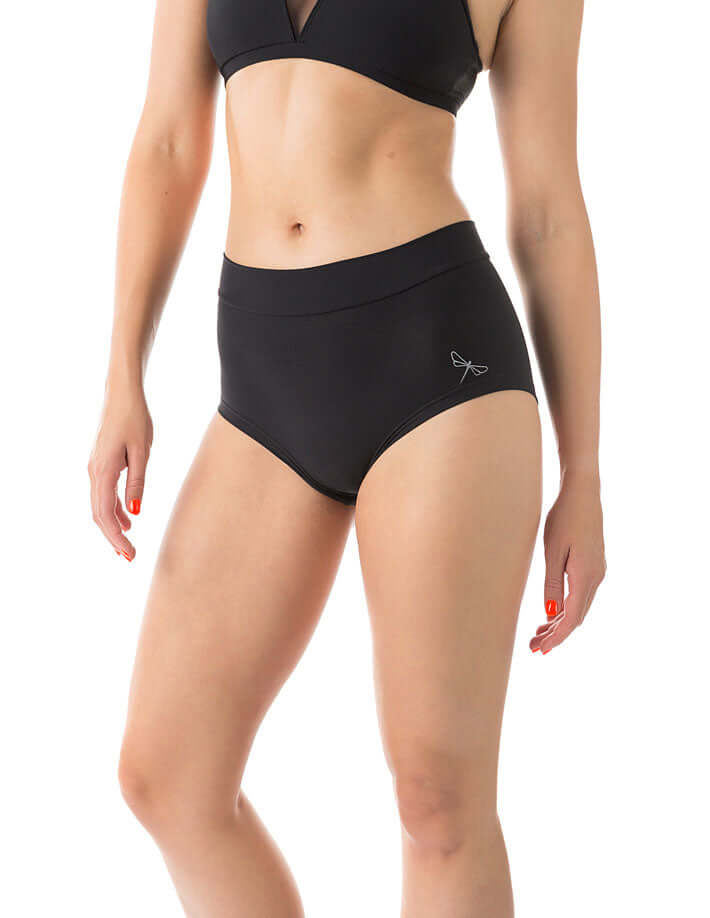 Pole shorts Mandy | Mid Rise Pole Dance Hose Mandy | Color: black | Pole Shorts | Dragonfly Pole Dance Clothing and Bikram Hot Yoga Wear