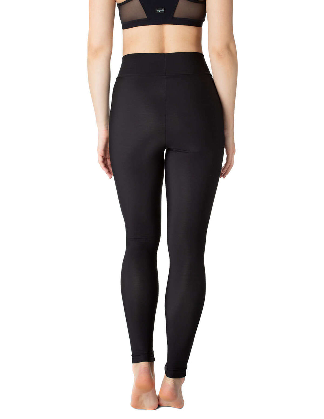 Thermal leggings Lea ❄ | Leggings | Color: black | Yoga Leggings | Damen Thermo Leggings für Winter Dragonfly