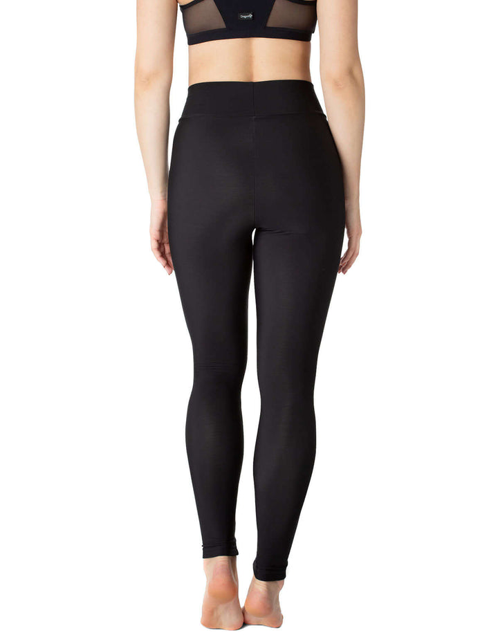 Thermal leggings Lea ❄ | Leggings | Color: black | Yoga Leggings | Damen Thermo Leggings für Winter Dragonfly
