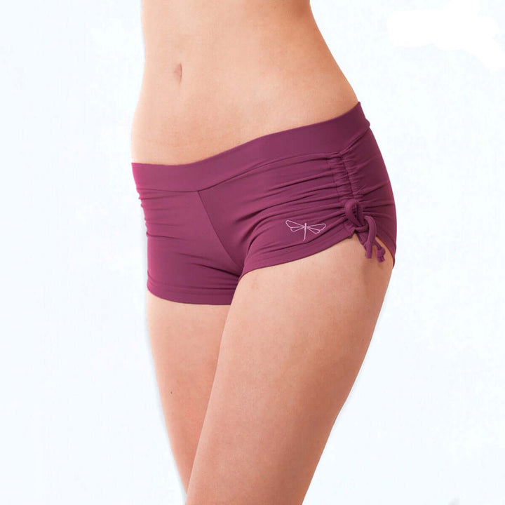 Adjustable shorts Emily | Shorts | Color: mint | Pole Shorts | Dragonfly Pole Dance Clothing and Bikram Hot Yoga Wear