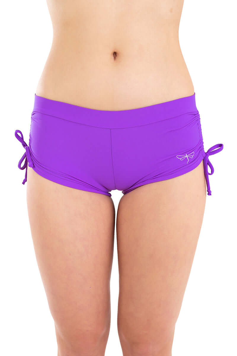 Adjustable shorts Emily | Shorts | Color: mint | Pole Shorts | Dragonfly Pole Dance Clothing and Bikram Hot Yoga Wear