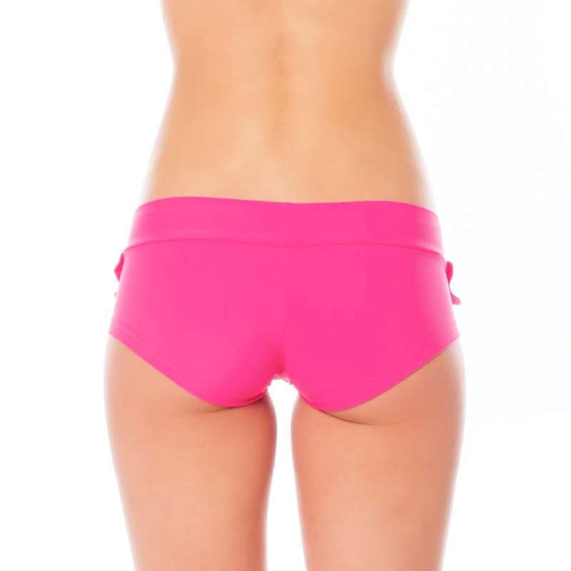 Hot pants frilled | Shorts | Color: mint | Pole Shorts | Dragonfly Pole Dance Clothing and Bikram Hot Yoga Wear
