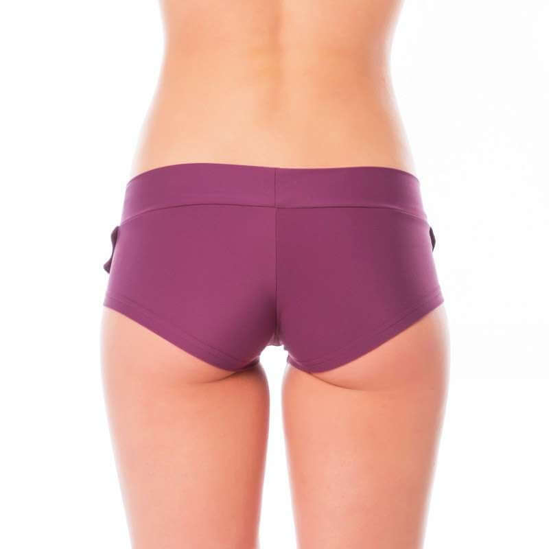 Hot pants frilled | Shorts | Color: mint | Pole Shorts | Dragonfly Pole Dance Clothing and Bikram Hot Yoga Wear