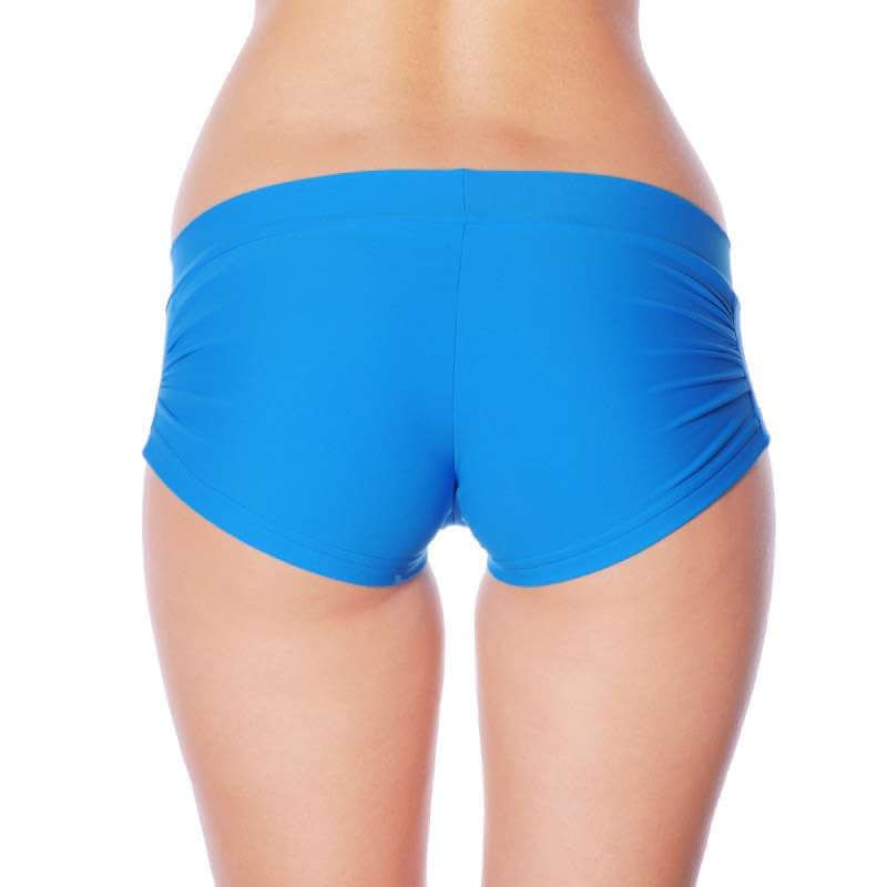 Nikita shorts | Shorts | Color: azure | Pole Shorts | Dragonfly Pole Dance Clothing and Bikram Hot Yoga Wear
