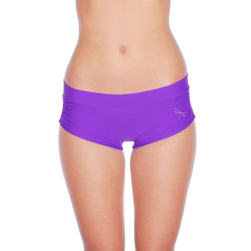Nikita shorts | Shorts | Color: azure | Pole Shorts | Dragonfly Pole Dance Clothing and Bikram Hot Yoga Wear