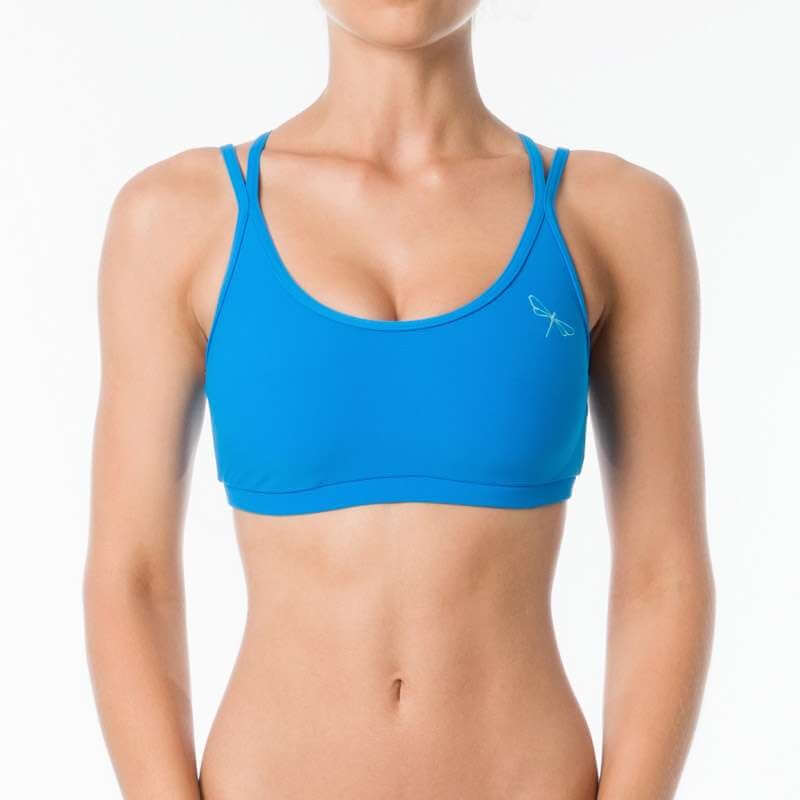 Sports bra Nicole | Sports bra | Color: black | Women's sports bra | Dragonfly Pole Dance Clothes and Bikram Hot Yoga Outfit
