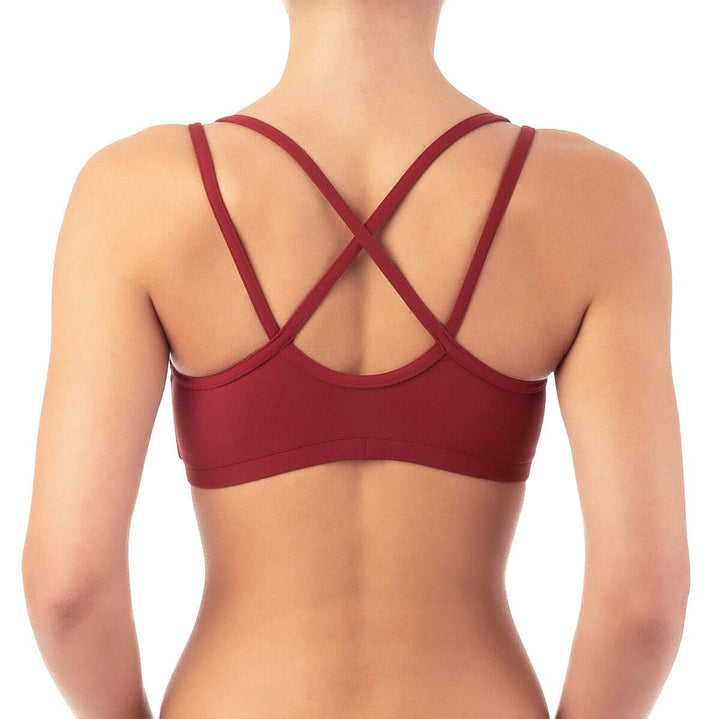 Sports bra Nicole | Sports bra | Color: black | Women's sports bra | Dragonfly Pole Dance Clothes and Bikram Hot Yoga Outfit