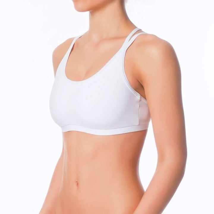Sports bra Nicole | Sports bra | Color: black | Women's sports bra | Dragonfly Pole Dance Clothes and Bikram Hot Yoga Outfit