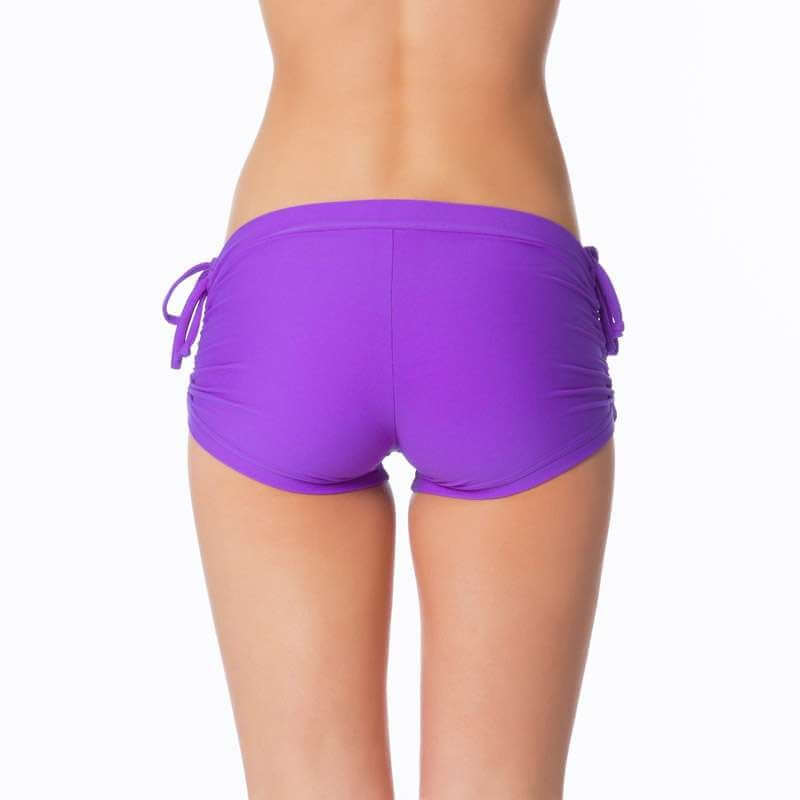 Bikram yoga shorts Michelle | Bikram Yoga Shorts, Low Rise | Color: blue | Pole Shorts | Dragonfly Pole Dance Clothing and Bikram Hot Yoga Wear