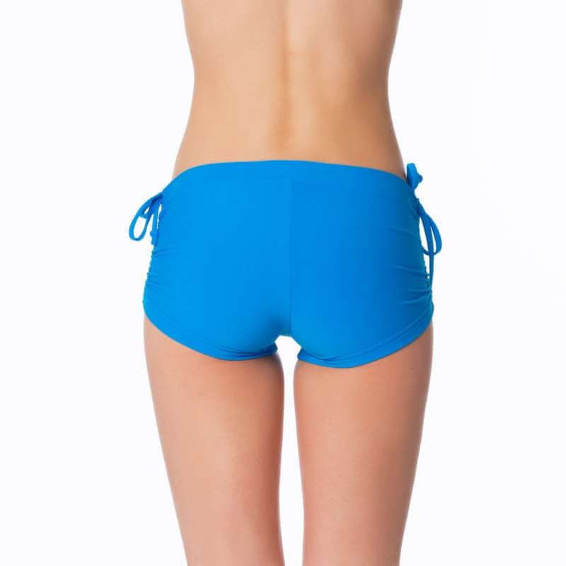 Bikram yoga shorts Michelle | Bikram Yoga Shorts, Low Rise | Color: blue | Pole Shorts | Dragonfly Pole Dance Clothing and Bikram Hot Yoga Wear